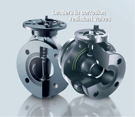 Cutaway samples from the AVT range – a butterfly and a ball valve